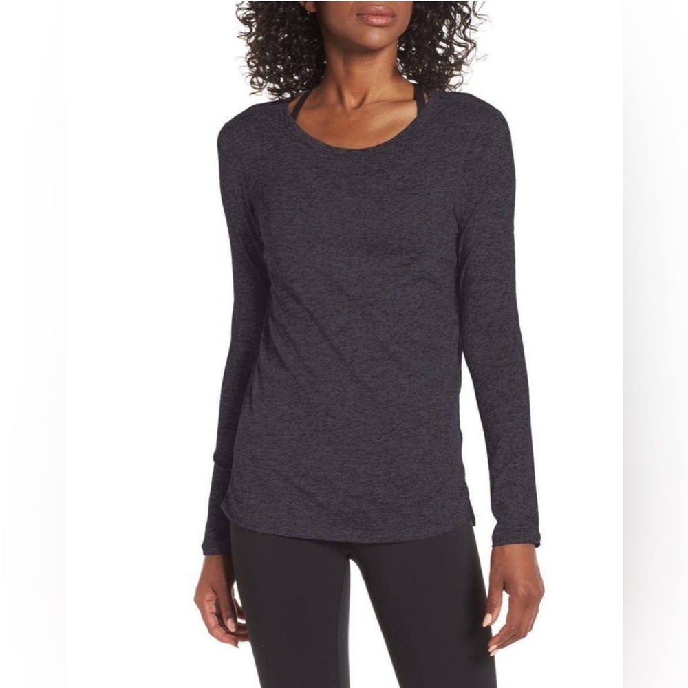Zella Liana Long Sleeve Recycled Blend Performance T-Shirt